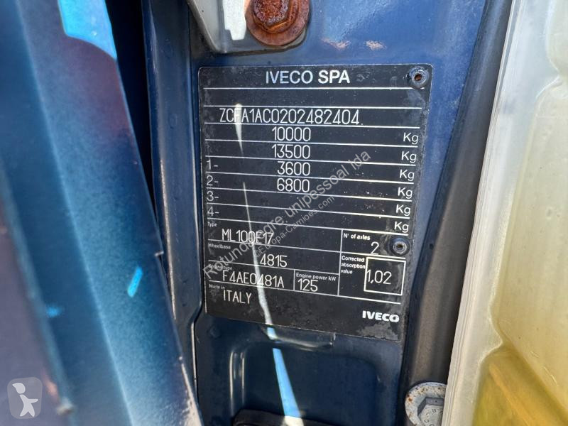 Camión Iveco PLATAFORMA ELEVATÓRIA