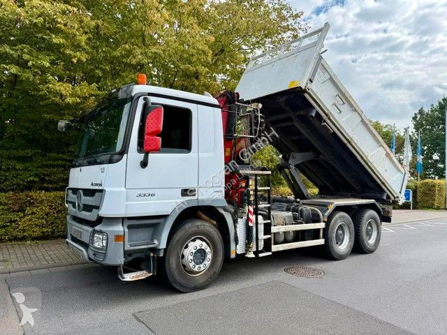 Kamion Mercedes 3336 /6x4/Kipper+Fassi...