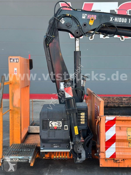 Kamion  Lübben P65/StBW Abrollcontainer + HIAB...