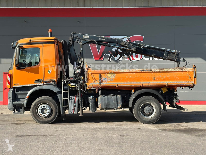 Kamion Mercedes 1833K 4x2 Meiller-DSK mit Hiab...