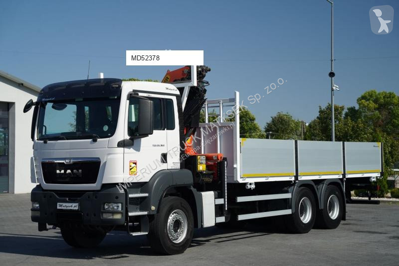 Kamion MAN TGS 26.360 / 6x4 / SKRZYNIA  - 7 M /...
