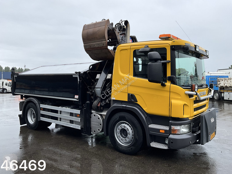 Kamion Scania 280 HMF 12 Tonmeter Z-kraan