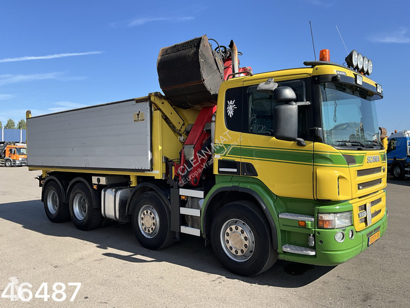 Camión Scania 400 8x4 Retarder HMF 16 Tonmeter...