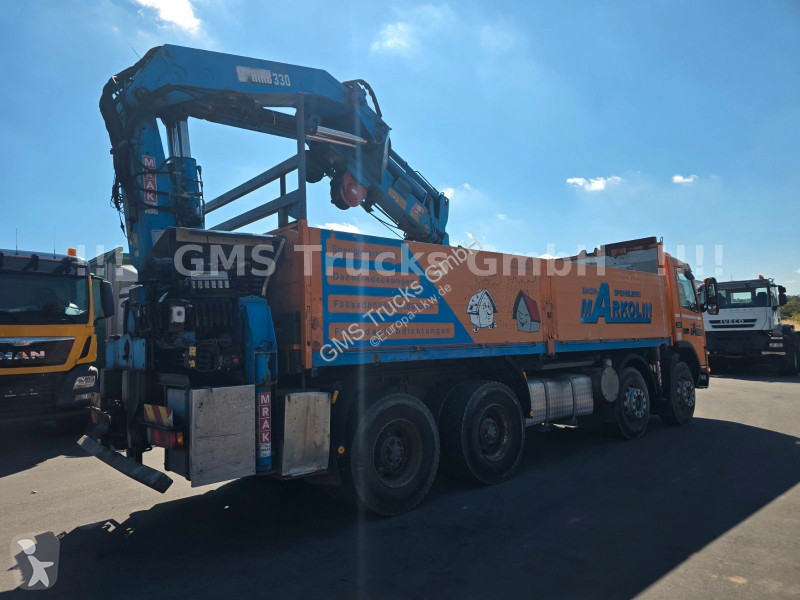 Teherautó Volvo 380 / 8X4 / 28m Hiab Kran / WINCH
