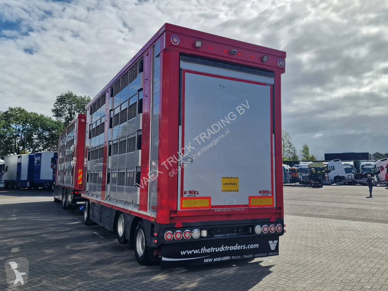 Teherautó Volvo 13500 6x2 - Livestock 4 deck...