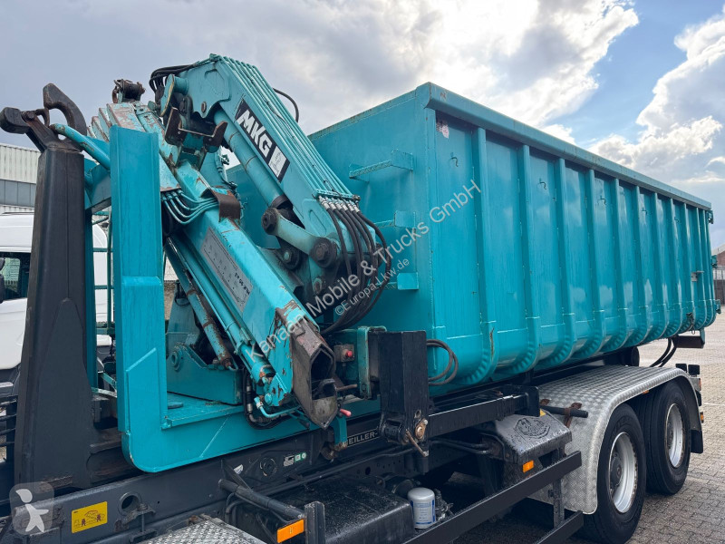 Camión Mercedes 2632 6x4 Meiller Abroller KRAN...