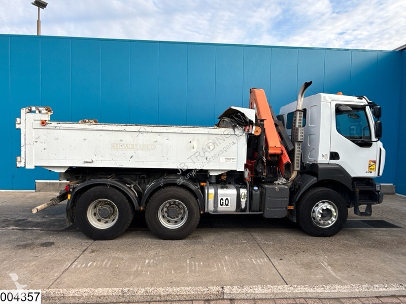 Renault 410 Dxi 6x4, Palfinger, Tri-benne,...