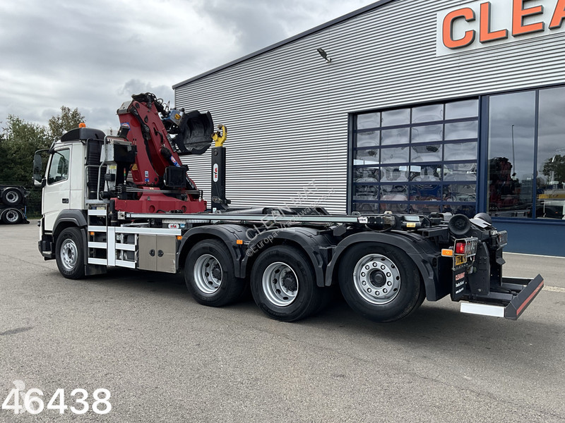 Volvo 460 8x4 Euro 6 HMF 19 Tonmeter Z-kraan truck