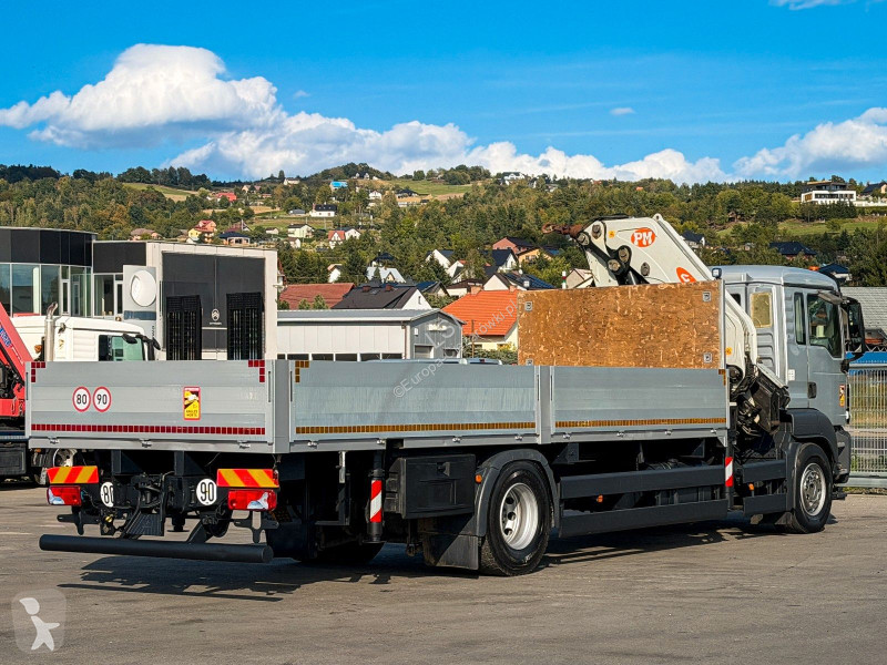 Camion MAN TGS * PRITSCHE 7,10 m * PM 40 KRAN/...