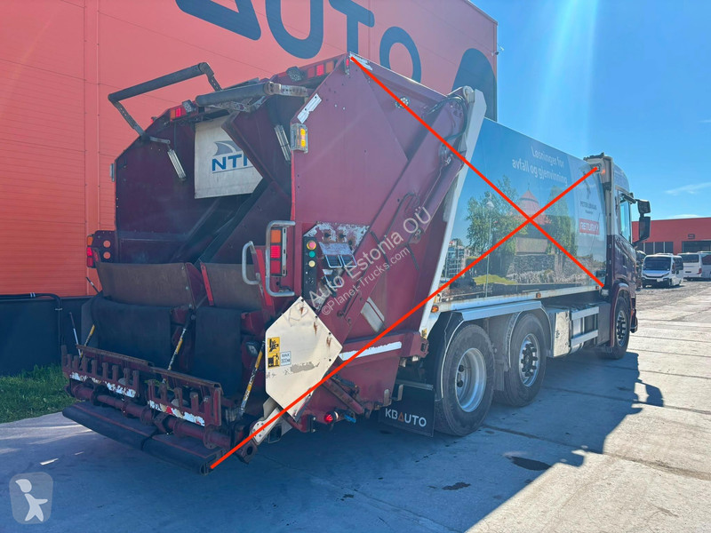Camion Scania 370 6x2/4 NTM K-2B-HB 12,5+6,1 m3