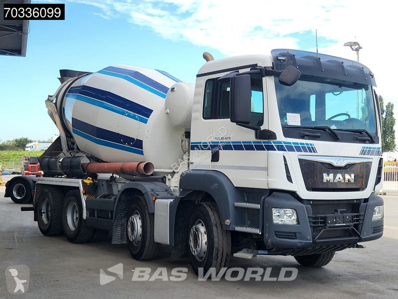 Camião MAN 32.420 8X4 Stetter 9m3 Full Steel...