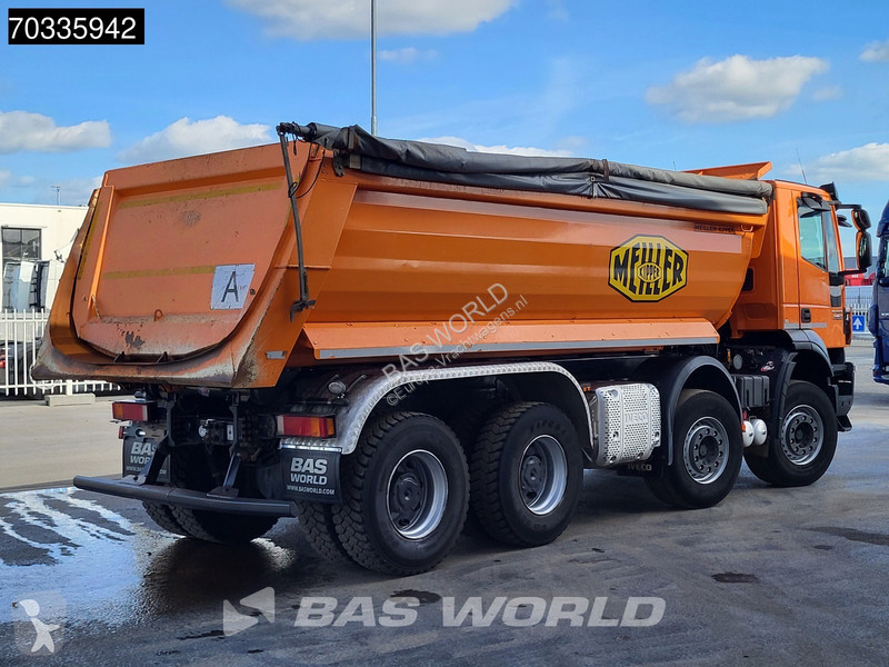 Iveco 410 8X4 Meiller tipper Steel suspension...