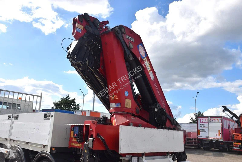 Camion DAF 75310 +HMF 3000 Powerlift crane 30T...