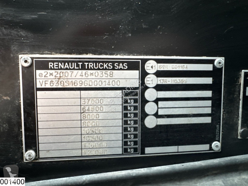 Camión Renault C 430 8x4, EURO 6, Retarder,...