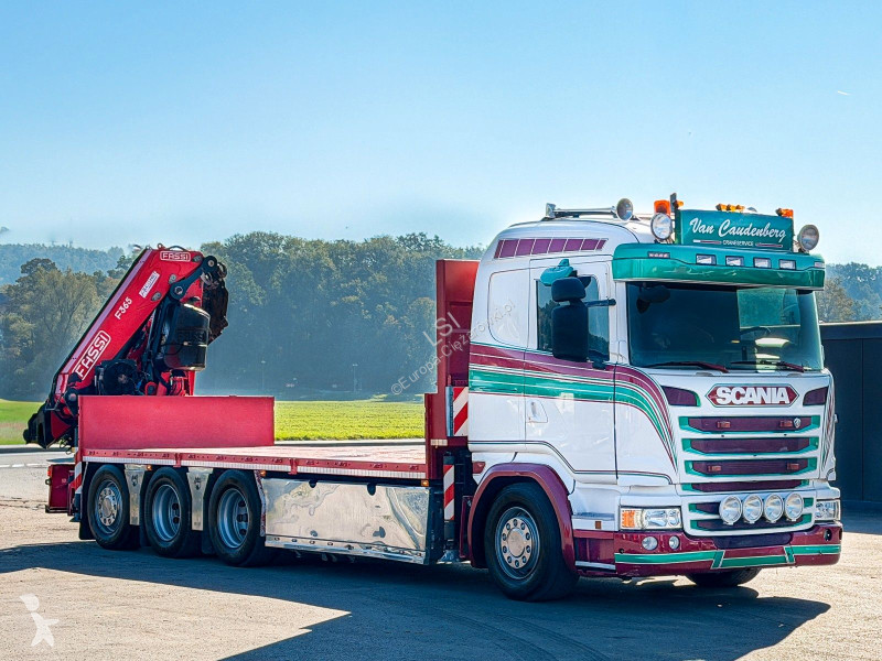 Камион Scania 450 Platform 6,40 m FASSI F365...