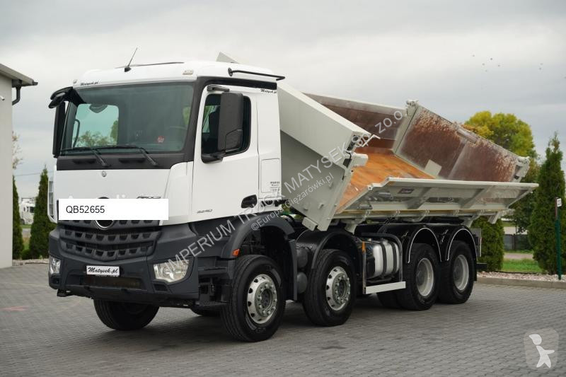 Камион Mercedes AROCS 3240 / 8x4 / WYWROTKA -...