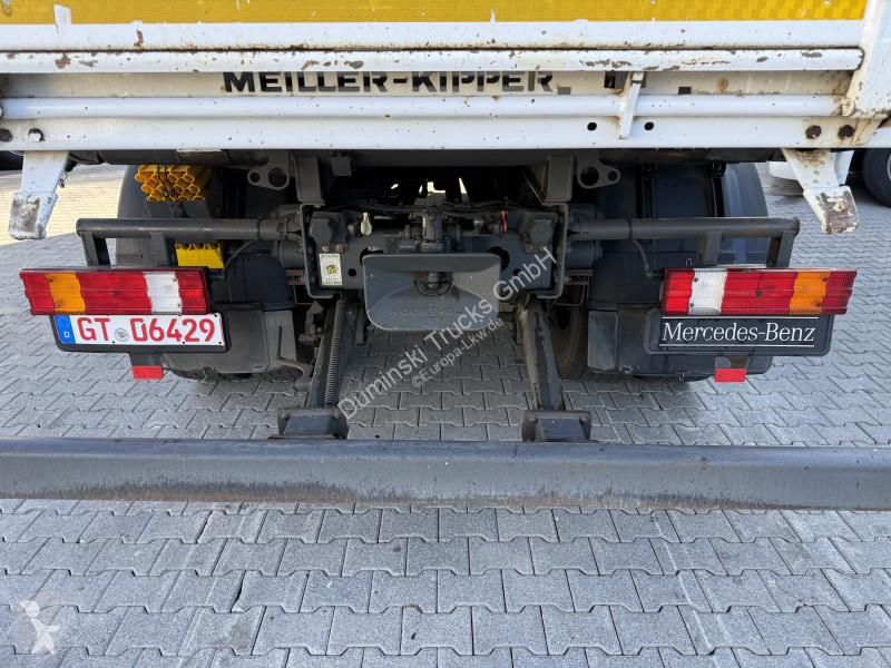 Camion Mercedes 1829 K 4X2 Kipper mit Kran...