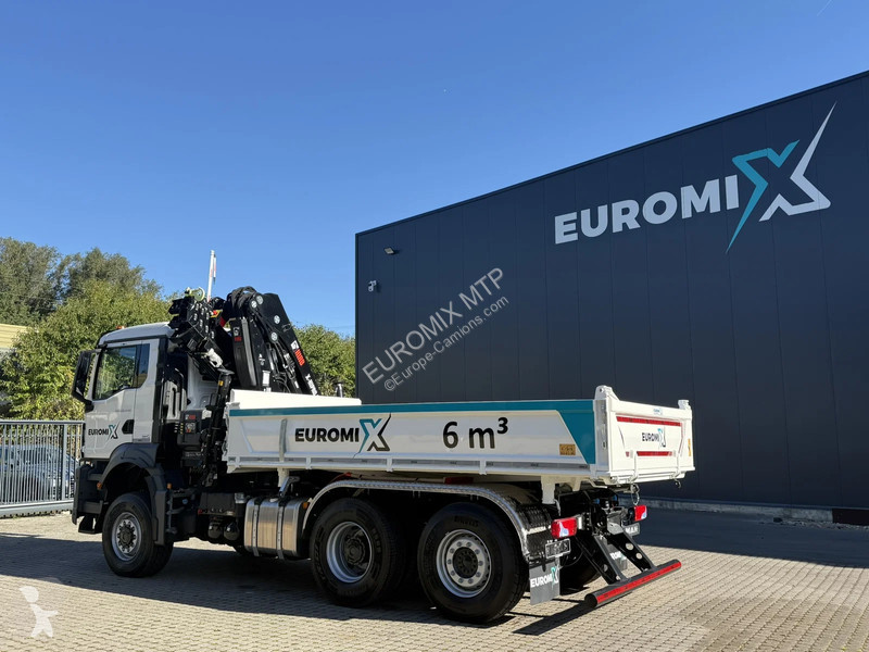 MAN 28.440  28.440 6x4-4 3-Seiten-Kipper Hiab...