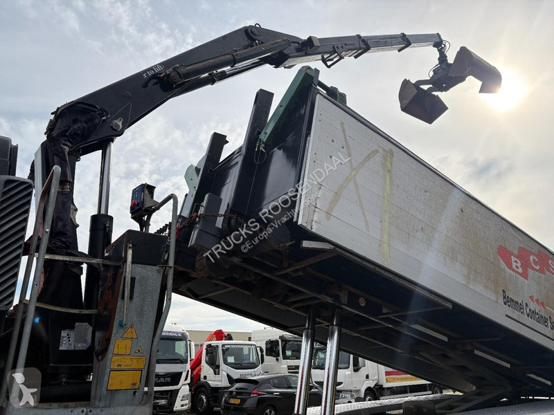 Kamion Volvo 420 + HMF 1643 Z2---2X EXT. +...
