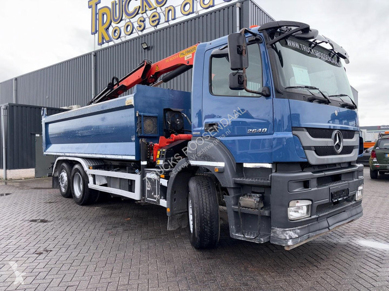 Lastbil Mercedes 2640 + PALFINGER PK 16001---2X...