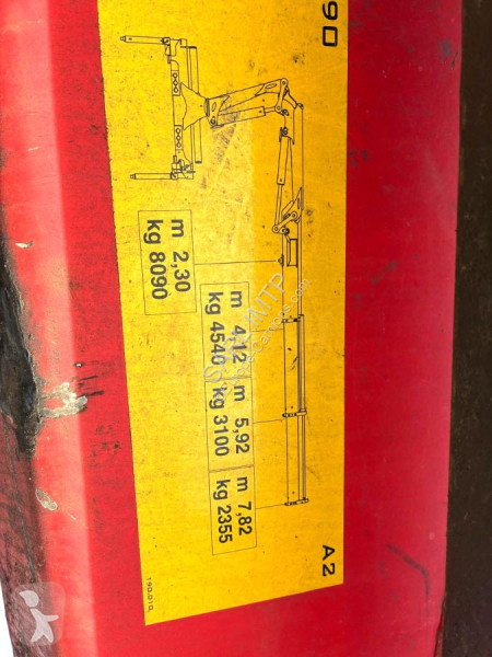 MAN PLATEAU TARIERE GRUE  GRUE HC INDUSTRIE 190...