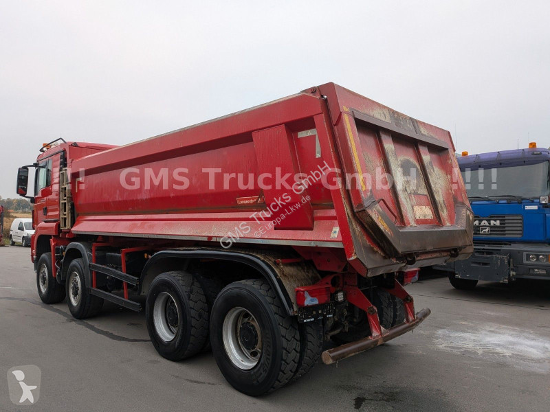 MAN 35.500 / 8X6 / 18 Kubik Mulde / MOTOR NEU...