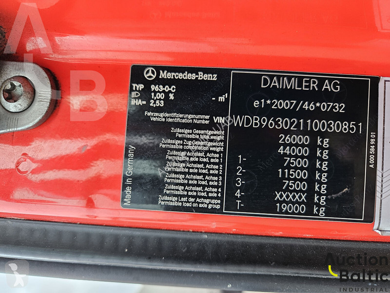 Kamion Mercedes ACTROS 2545 L NR