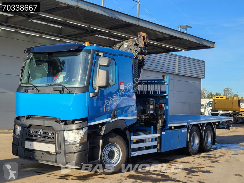 Renault C 460 6X4 HIAB 477 EP 4 HIPRO Crane...