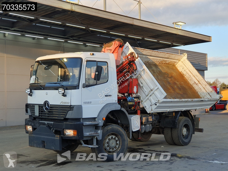 Kamion Mercedes 1823 4X4 Ferrari 710 A4 Crane...
