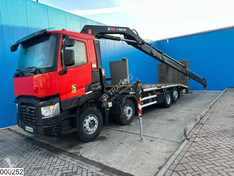 Lastbil Renault C 380 8x2 EURO 6, Fassi, Remote