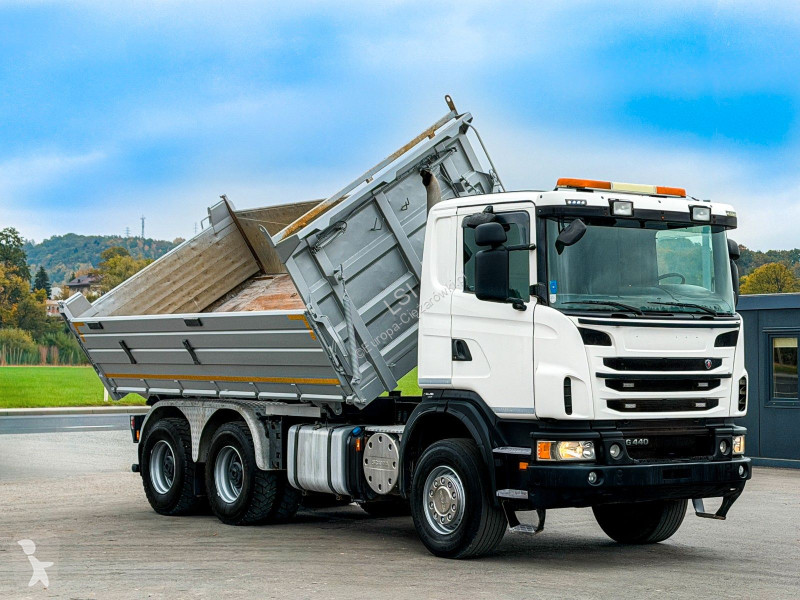 Kamion Scania 440 Kipper 5,00m * 3 Seiten * 6x4...