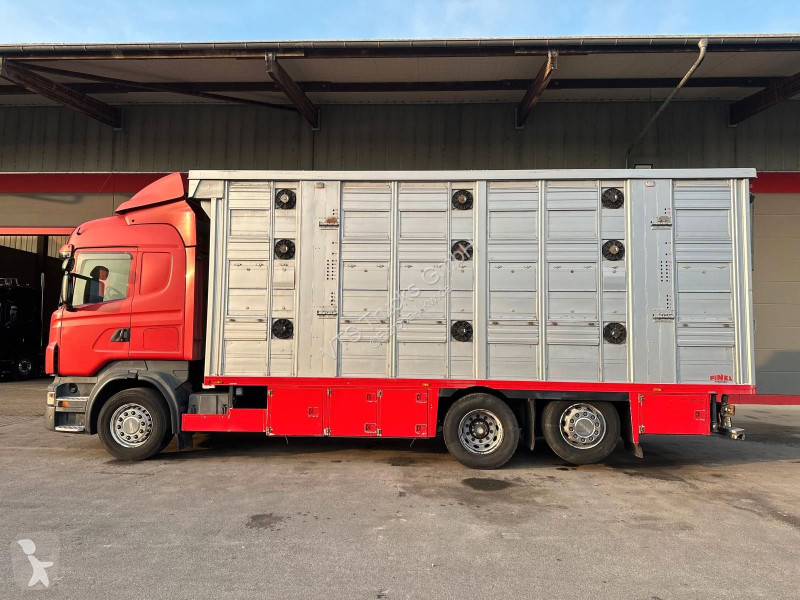 Kamion Scania 6x2 LL 3.Stock FINKL Viehw. +...