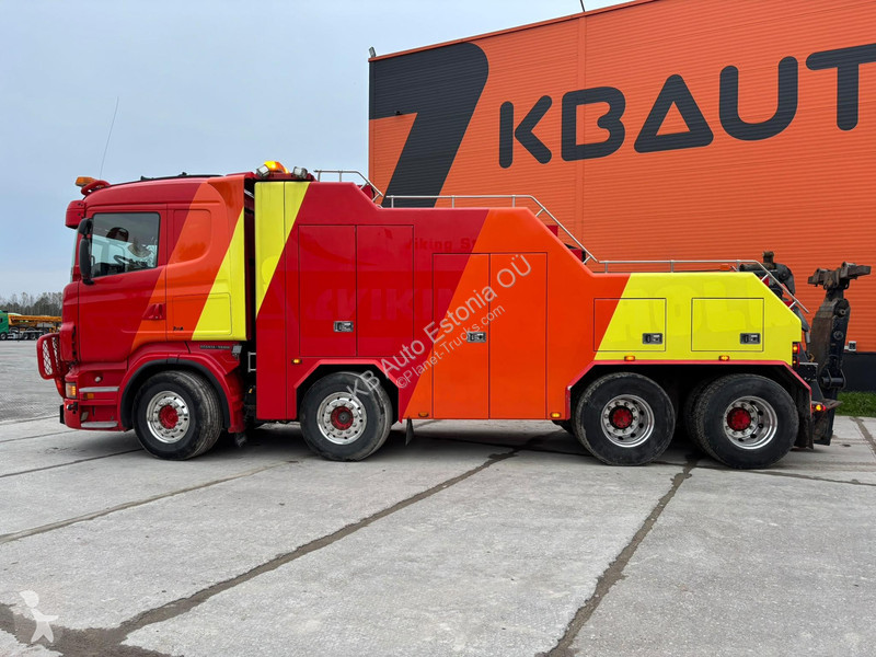 Lastbil Scania 560 8x4 BO STAKE / 3 x WINCH