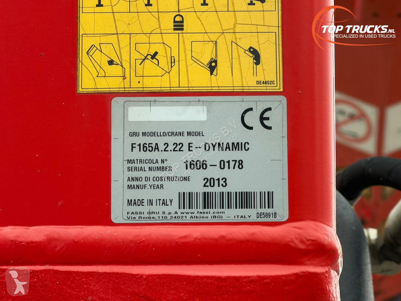Lastbil MAN 35.360 8x2 - Fassi F165.2.22 - 360...