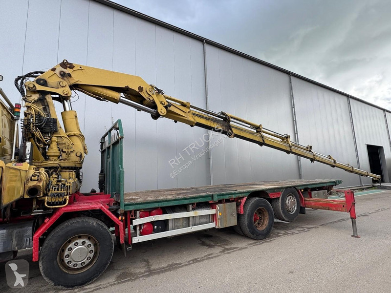 Kamion Scania G 8X2 + HIAB 700 E-8 + REMOTE...