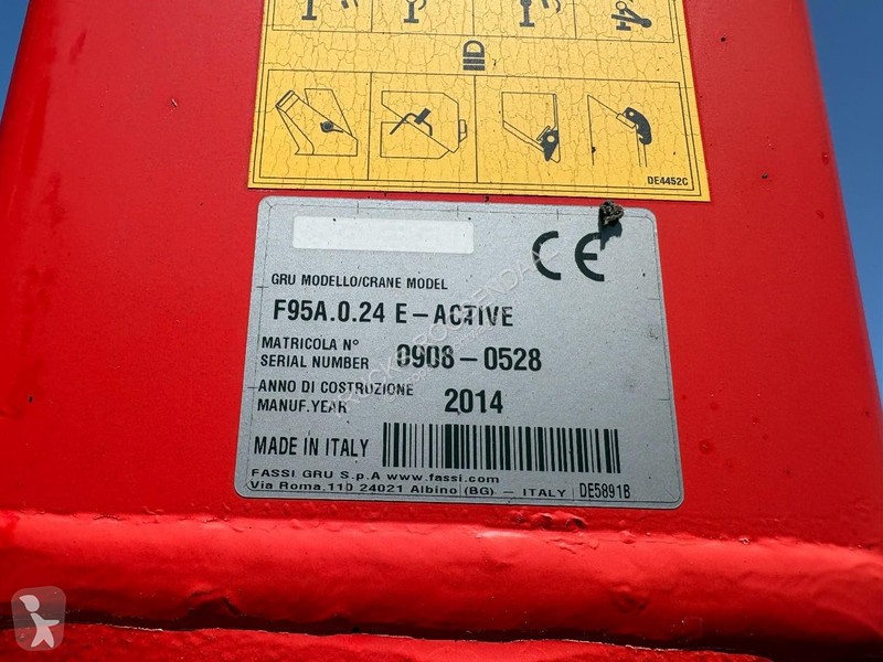 Kamion Iveco 140E21 + FASSI F 95 A 4x...