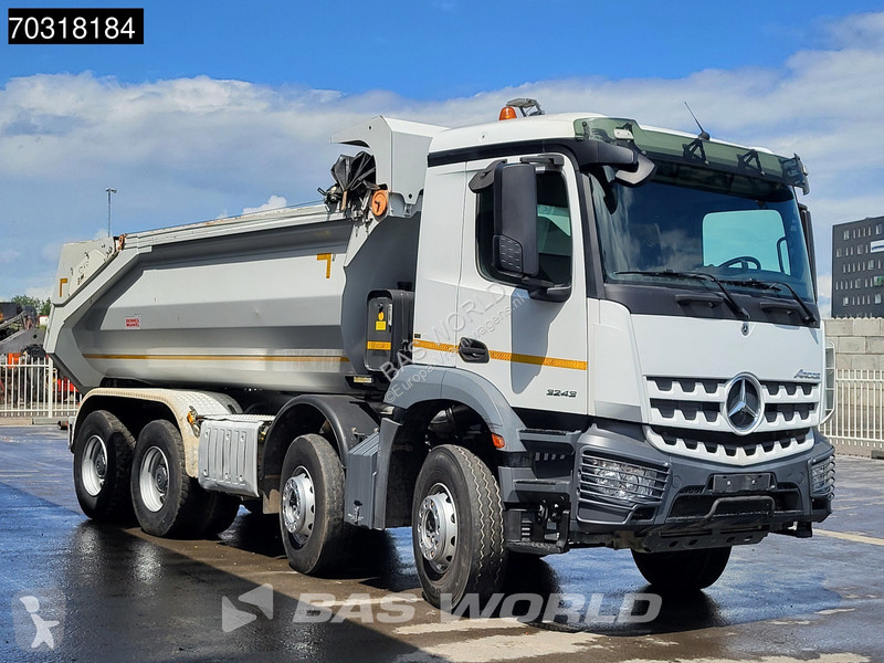 Kamion Mercedes 3243 8X4 16m3 tipper Full Steel...