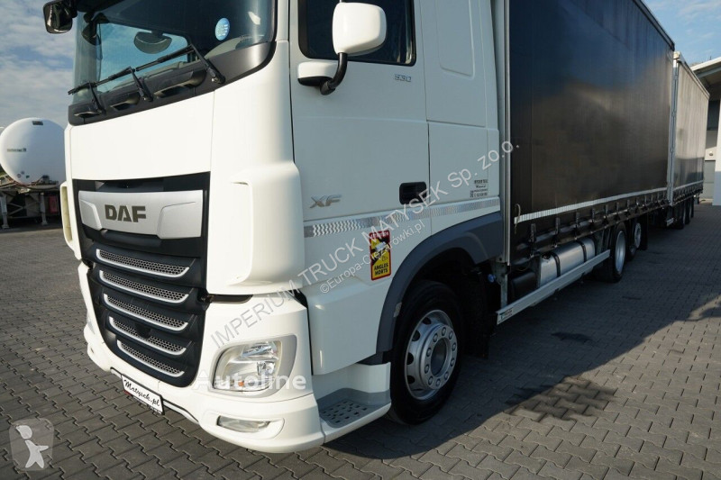 Kamion DAF XF 530 / ZESTAW TANDEM / 120 M3 /...
