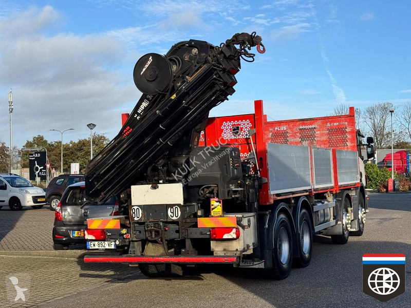 شاحنة Scania 410 8x4 - HIAB X-HIRO 302 E-5 -...