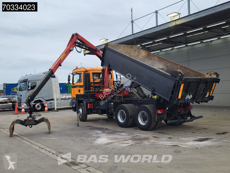 Camião MAN 33.360  6X4 HMF 1643 Z2 Crane 10m3...