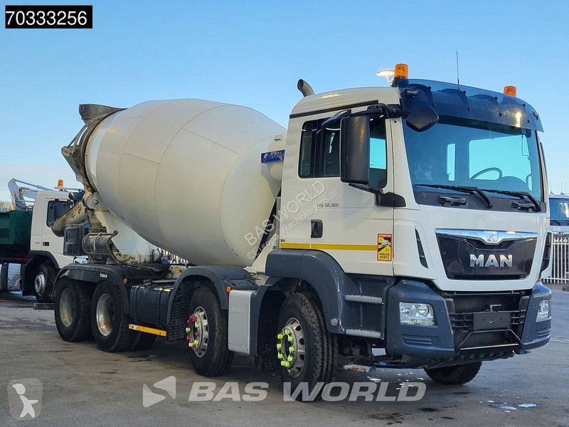 Vrachtwagen MAN 32.360  8X4 9m3 mixer Full...