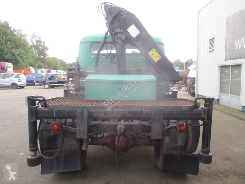 Camion Mercedes 710 , 4x4 , Crane Hiab 1