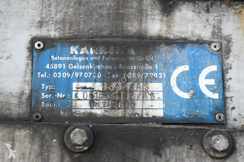 Kamion Van Hool KARRENA 15m3 MIXER!!MOTOR!!OWN...