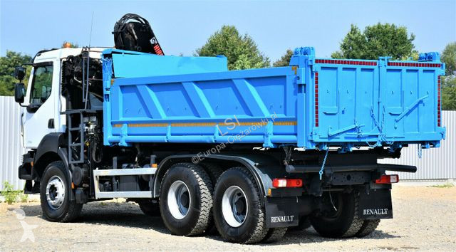Camión Renault KERAX 370 DXI* HIAB 122B-3...
