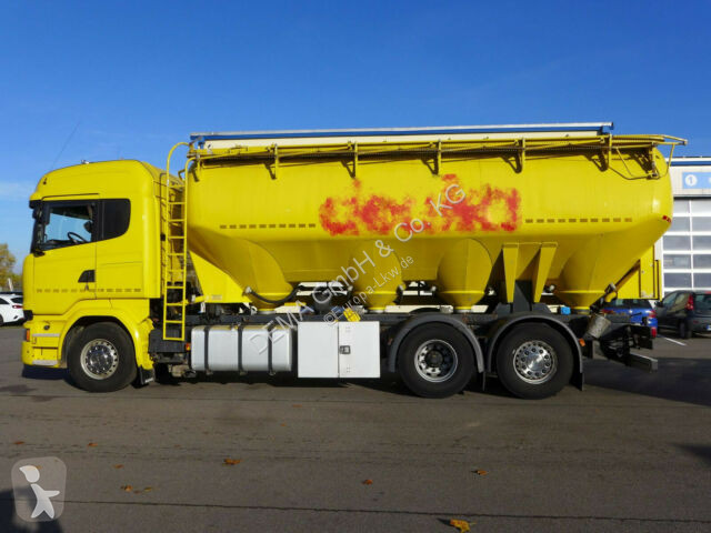 tanker truck used scania r r520 euro6 retarder 30m lenk liftachse liege diesel ad n 6962594