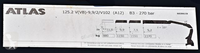 Lastbil MAN TGX Pritsche 6,60 m* ATLAS...