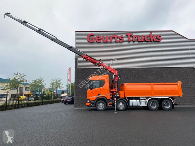 Kamion Scania R650 V8 NS XT 8X4 + KIPPER +...