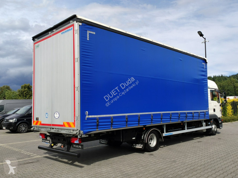 Camion MAN TGL12.250 E6 Firana Tył Drzwi Dach...