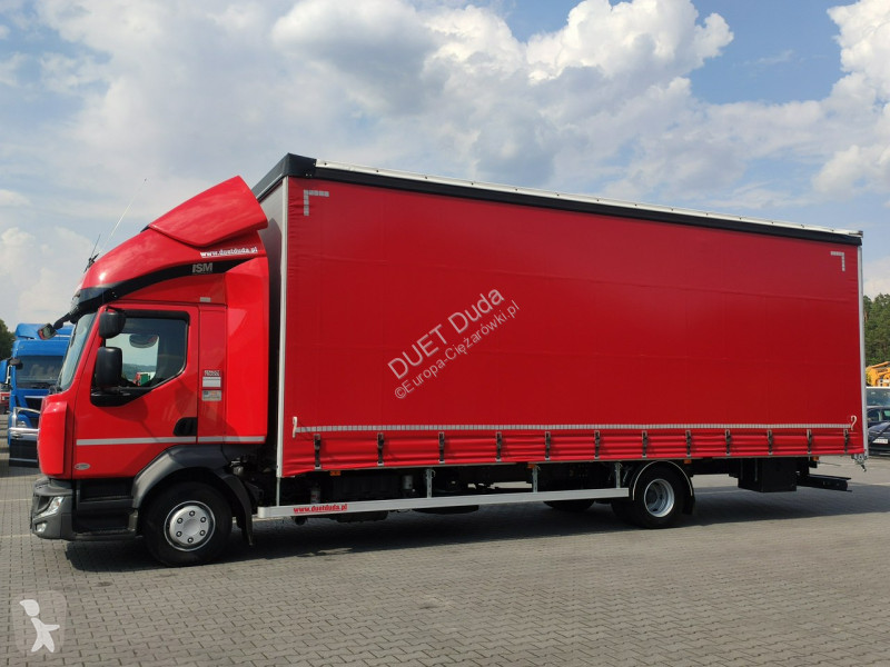 Kamion Renault D12.240 E6 Firana Tył Drzwi...