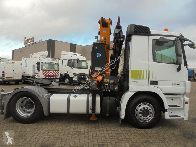 Camion Mercedes 1846 + Euro 5 + EFFER 250 Crane...